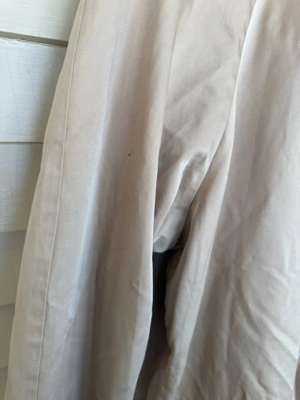 Lilly Pulitzer Qynn Trench Coat Tan - Picture 12 of 13